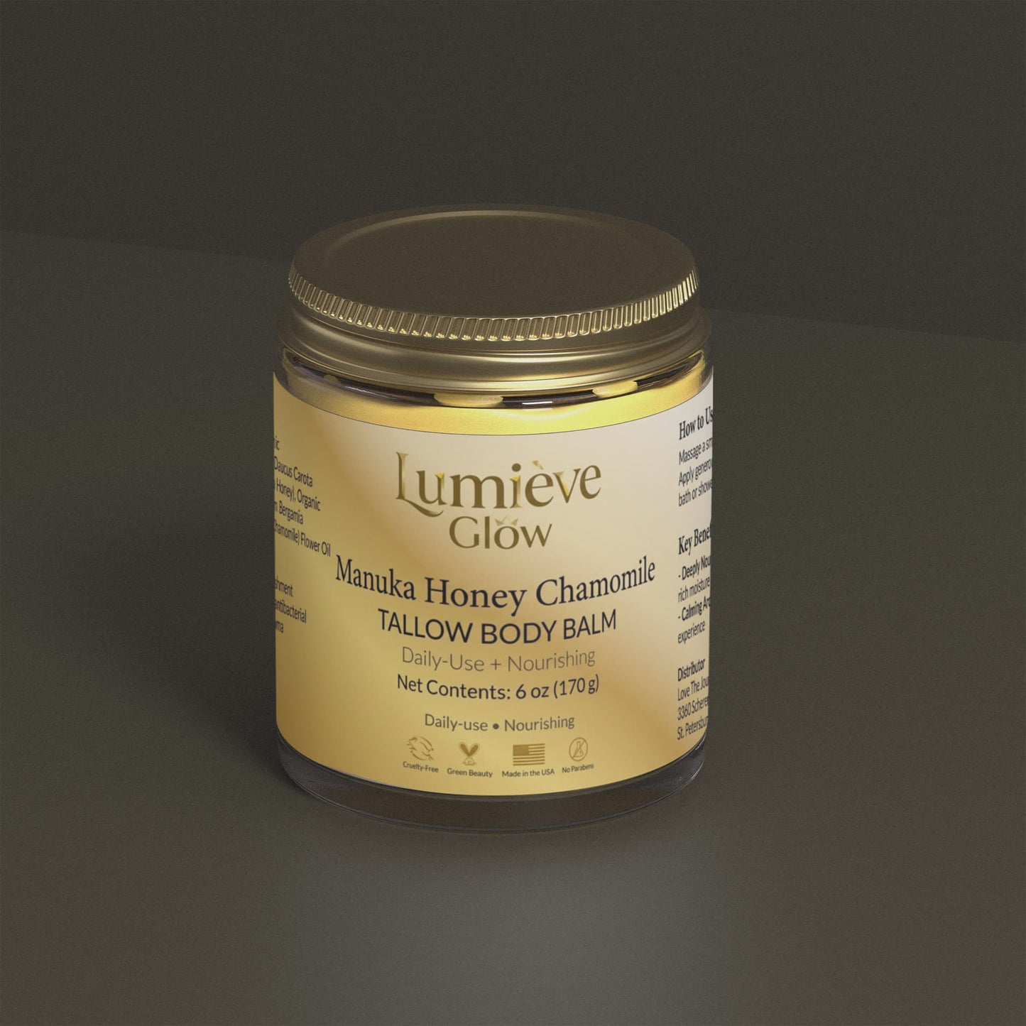 Manuka Honey Chamomile Tallow Body Balm