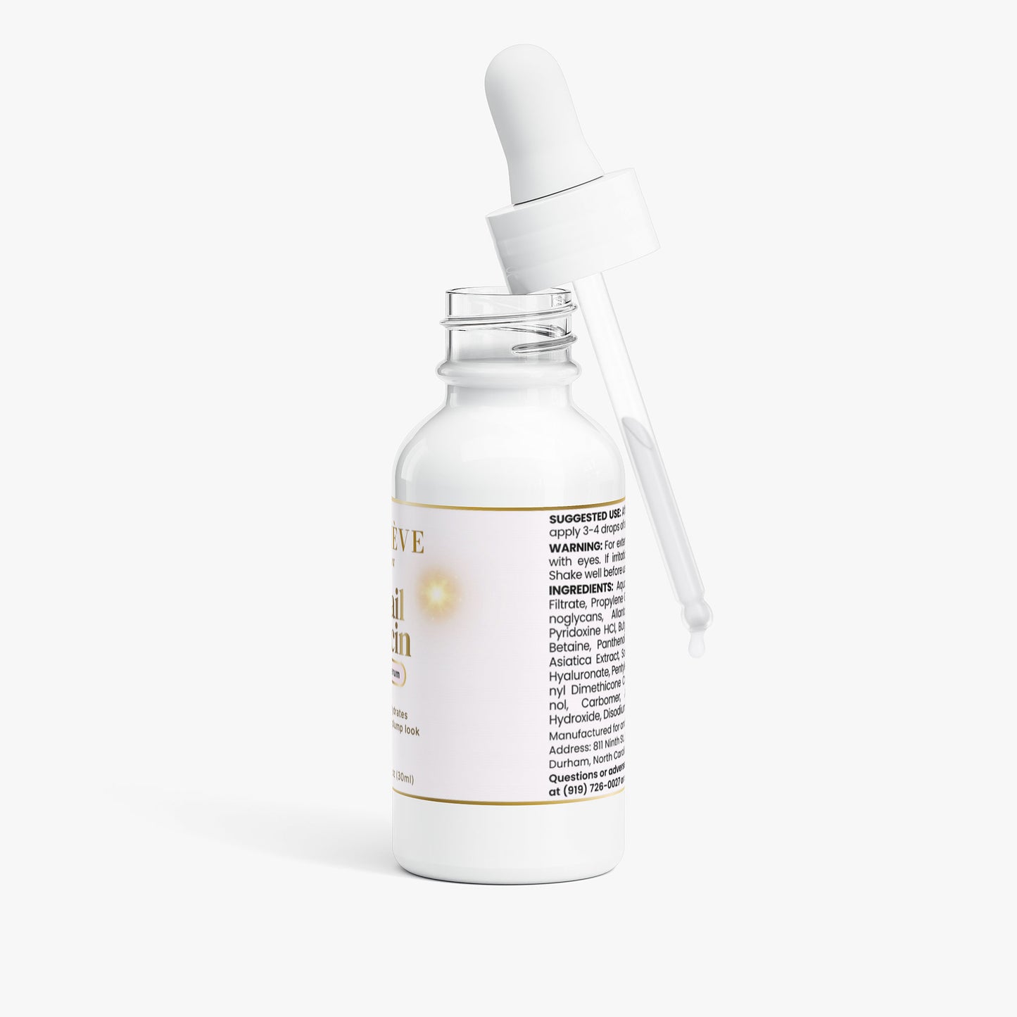 Snail Mucin Face Serum – Lightweight Hydrating Serum for Dewy-Looking Skin