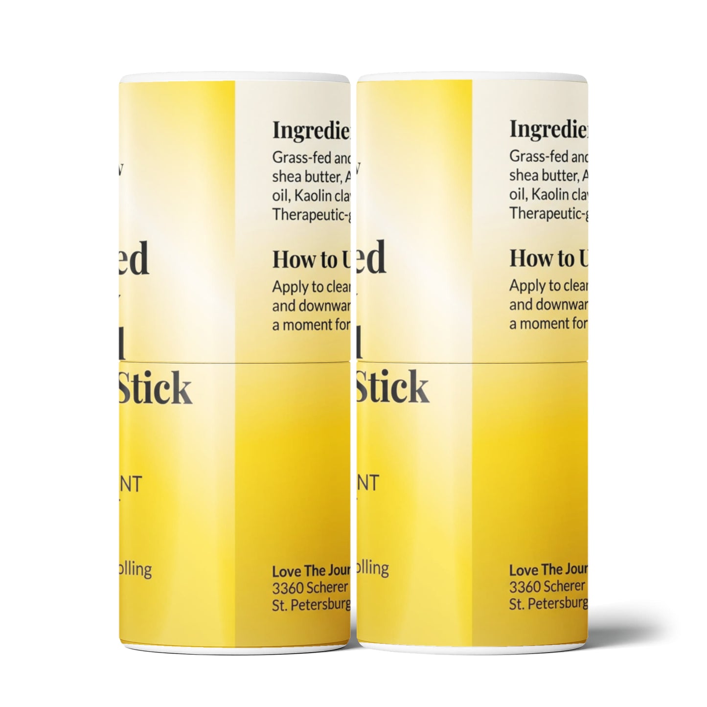 Natural Tallow Deodorant Stick