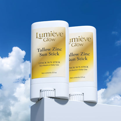 2 Pack Tallow Zinc Sun Stick