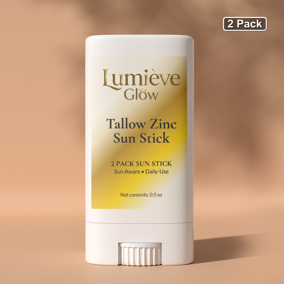 Tallow Zinc Sun Stick (2 Pack)