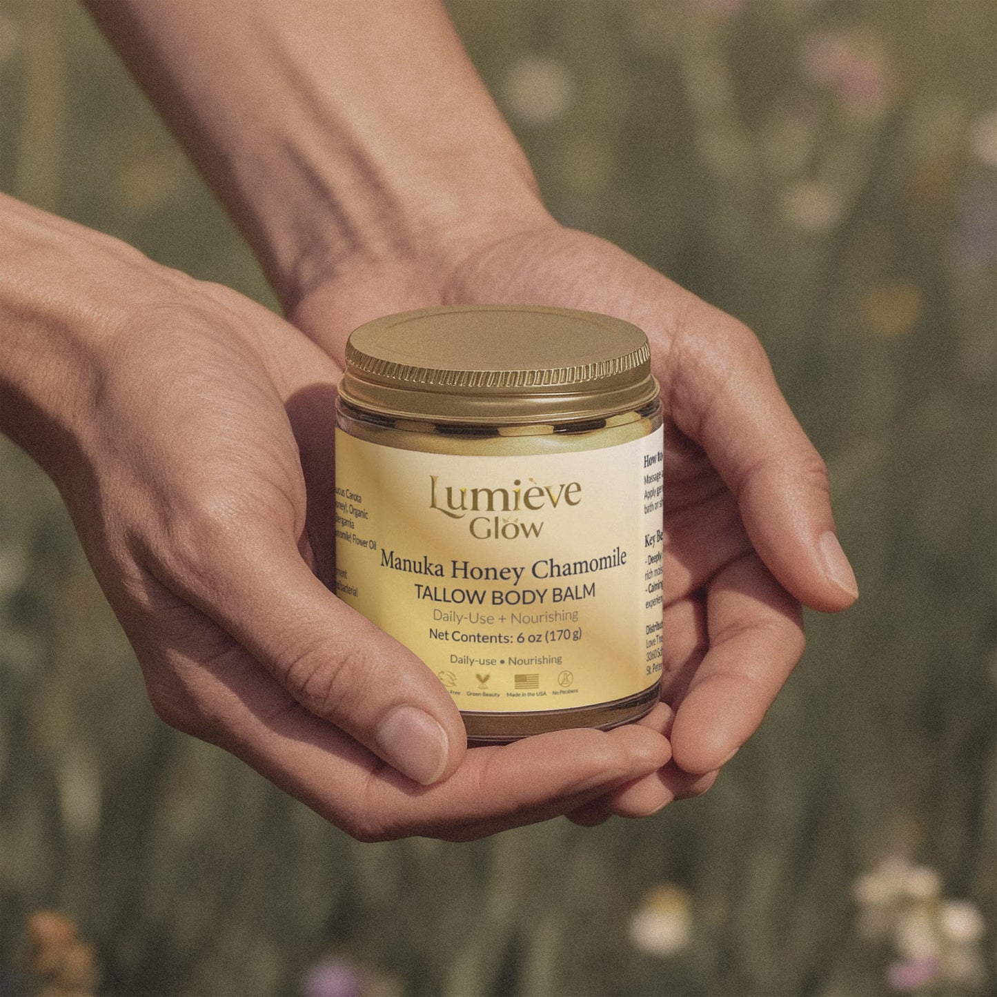 Manuka Honey Chamomile Tallow Body Balm