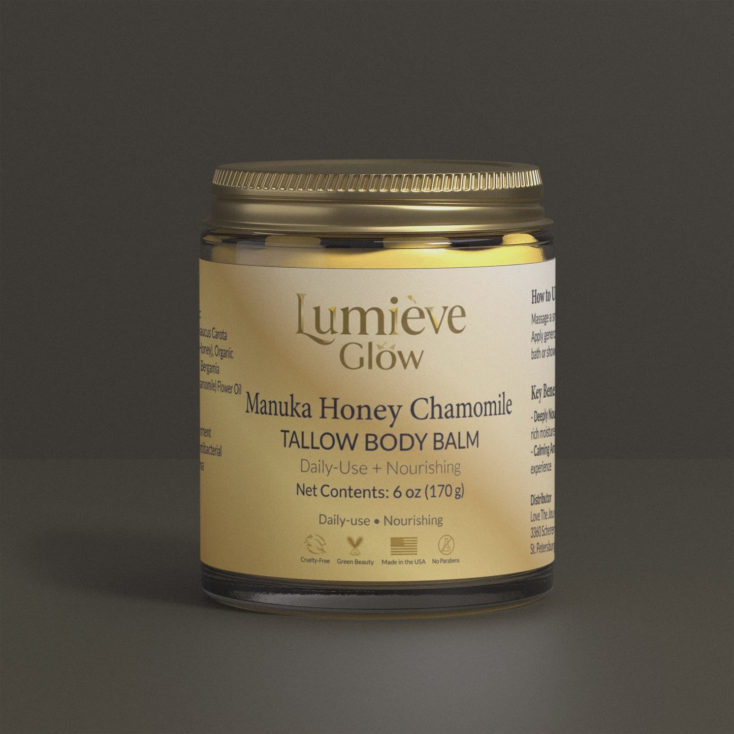 Manuka Honey Chamomile Tallow Body Balm