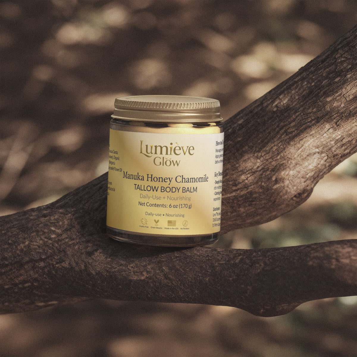 Manuka Honey Chamomile Tallow Body Balm