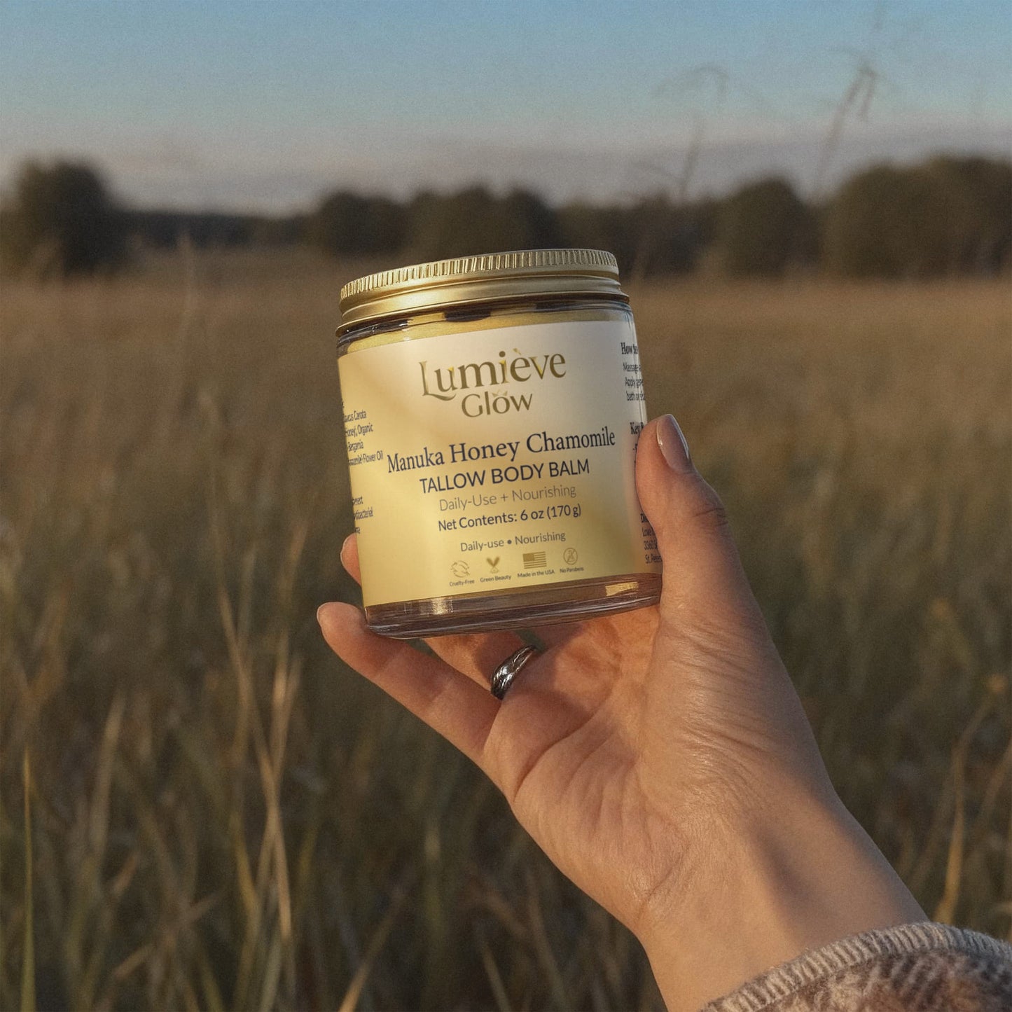 Manuka Honey Chamomile Tallow Body Balm