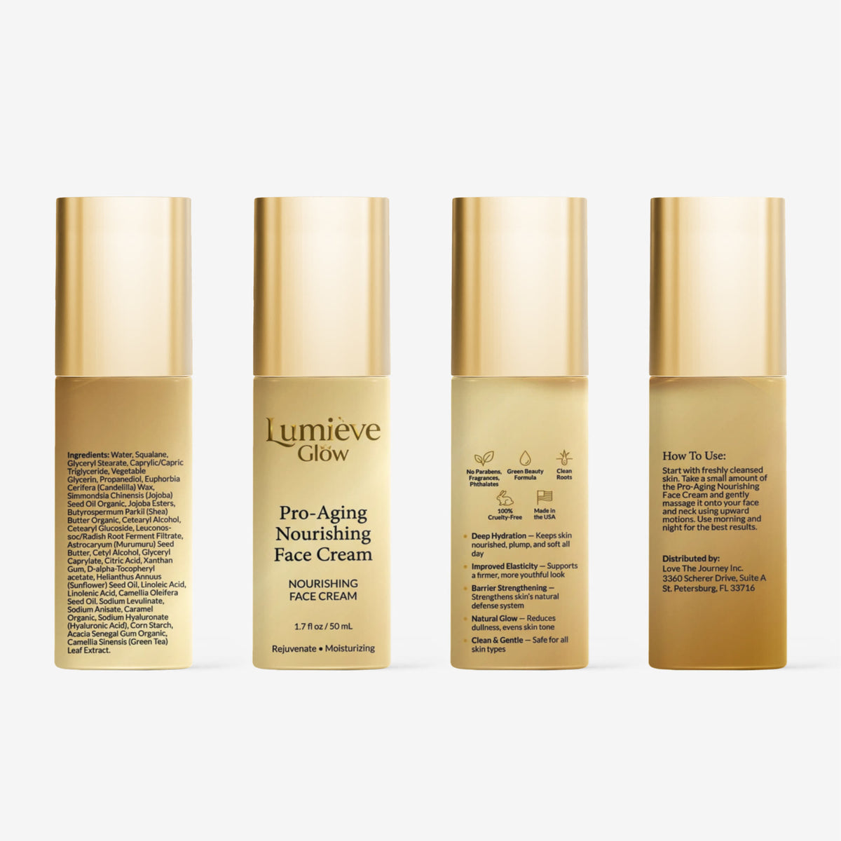 Pro-Aging Nourishing Face Cream Gold Cap