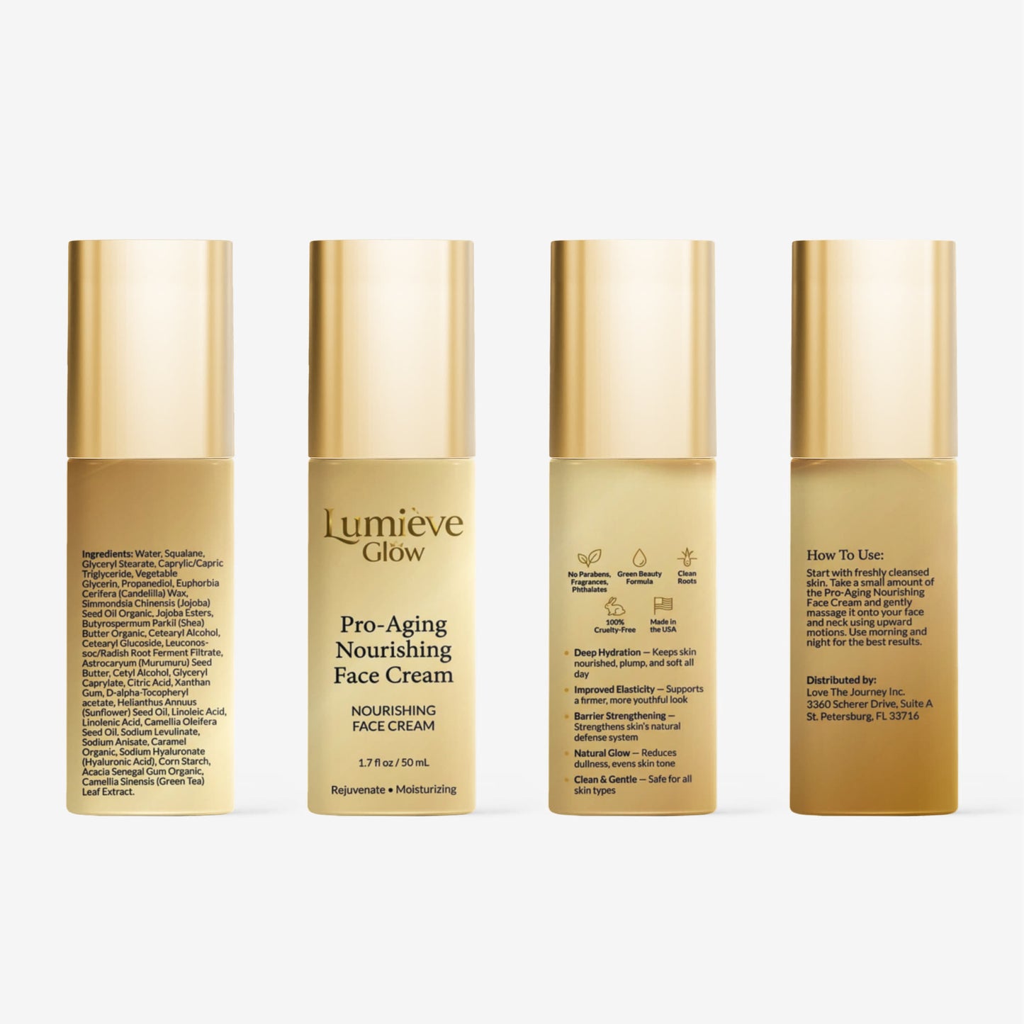 Pro-Aging Nourishing Face Cream Gold Cap
