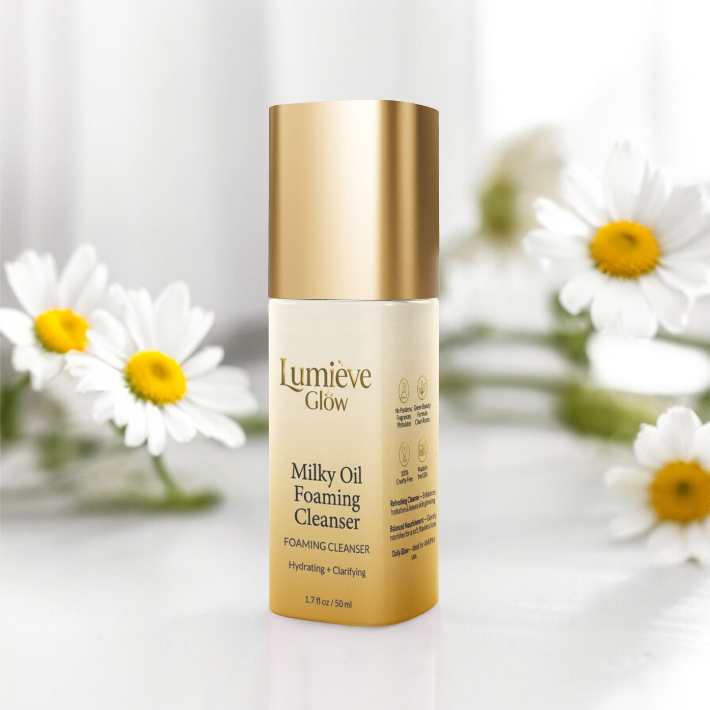 Milky Oil Foaming Cleanser Gold Cap