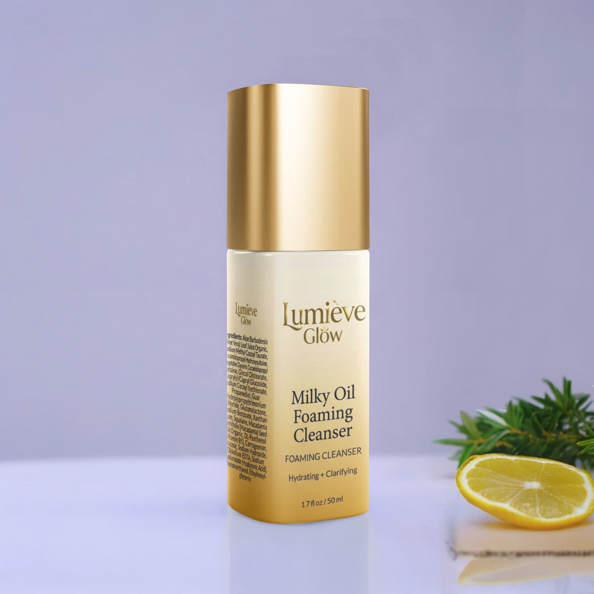Milky Oil Foaming Cleanser Gold Cap