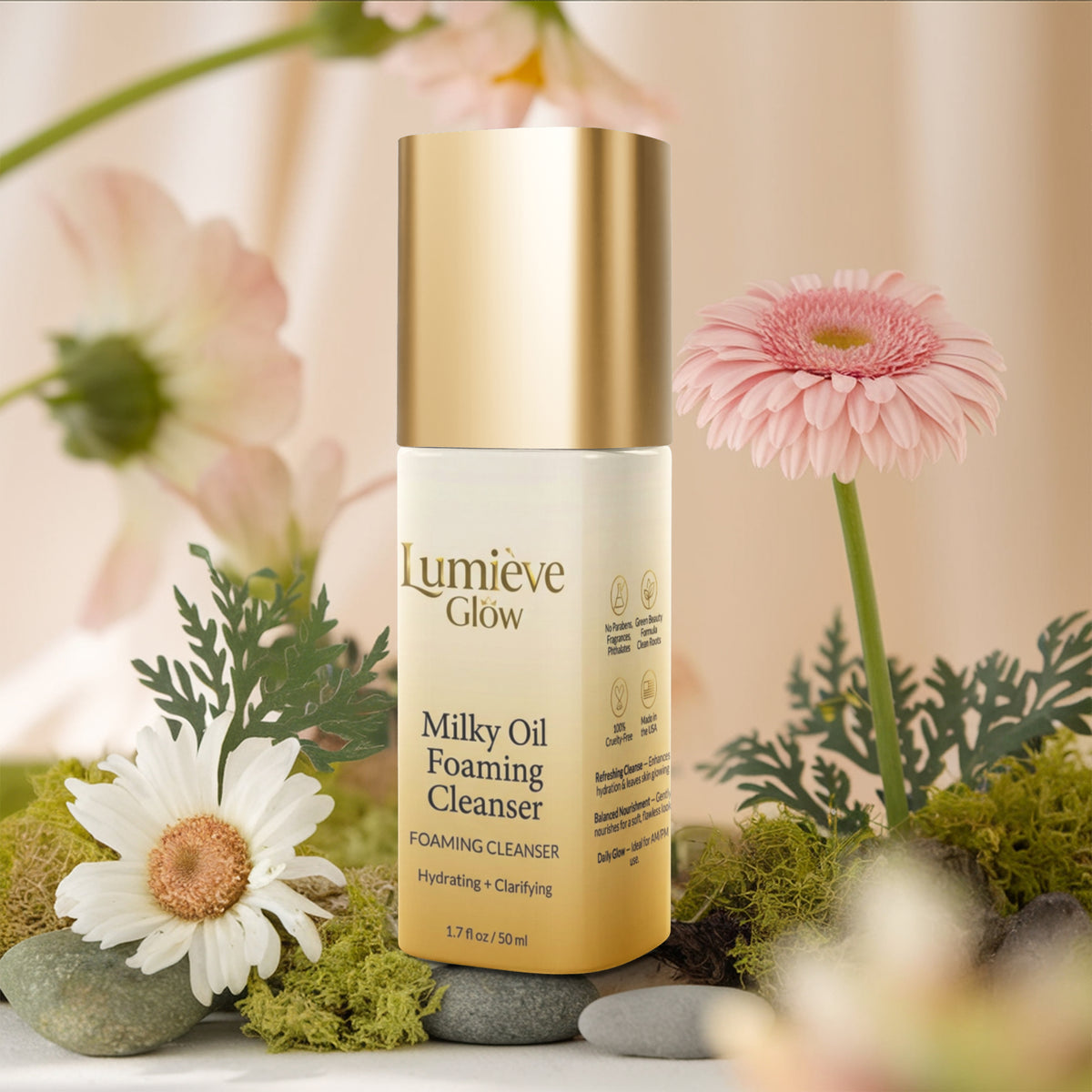 Milky Oil Foaming Cleanser