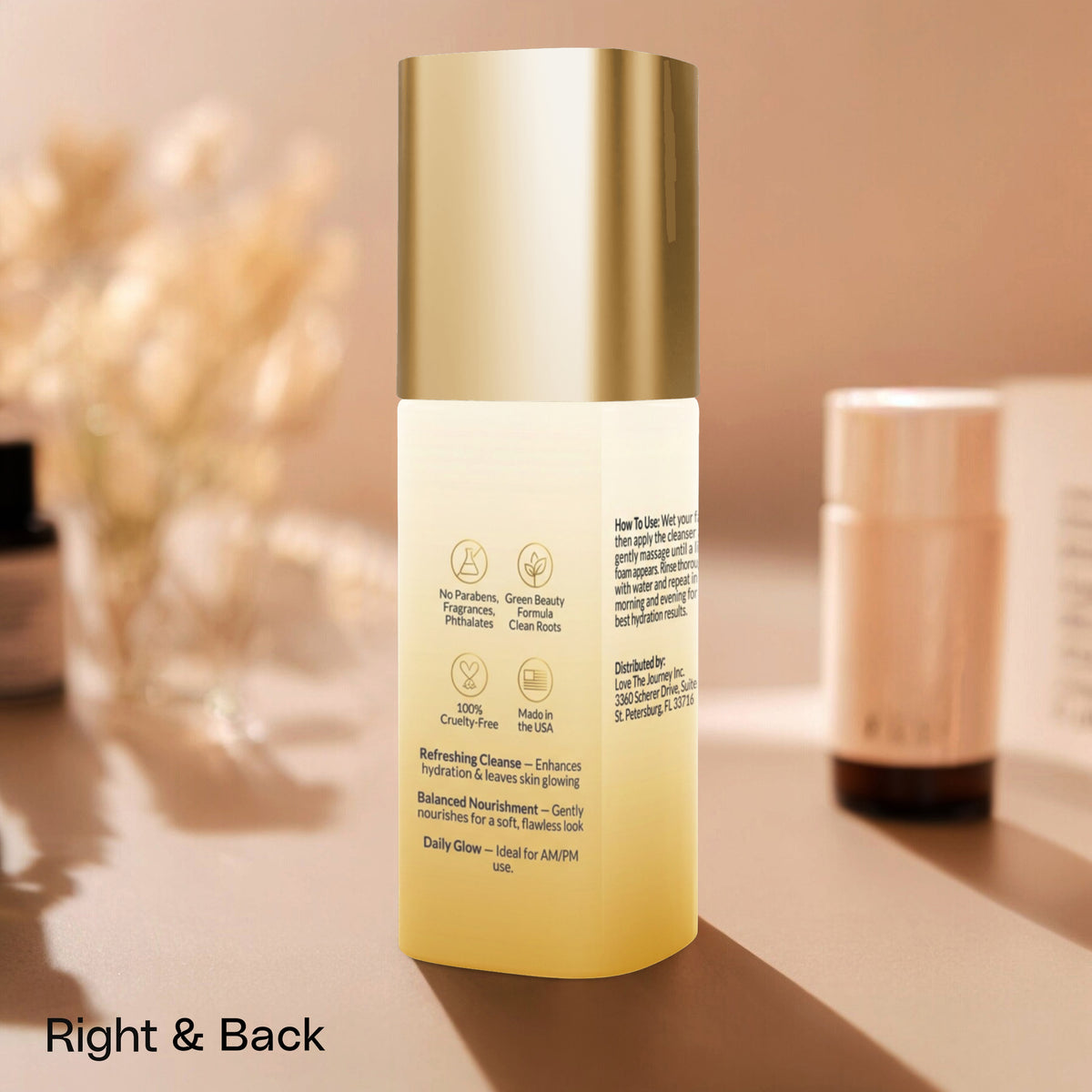 Milky Oil Foaming Cleanser Gold Cap