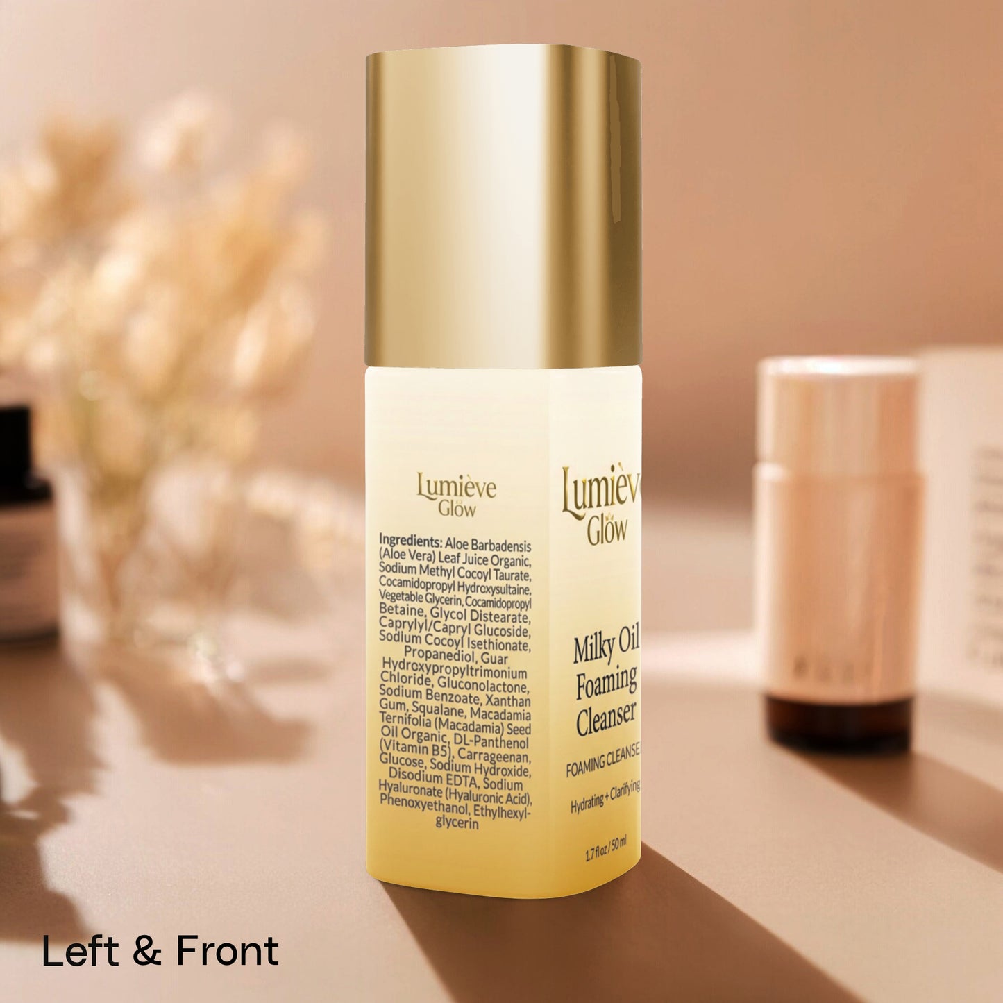 Milky Oil Foaming Cleanser Gold Cap