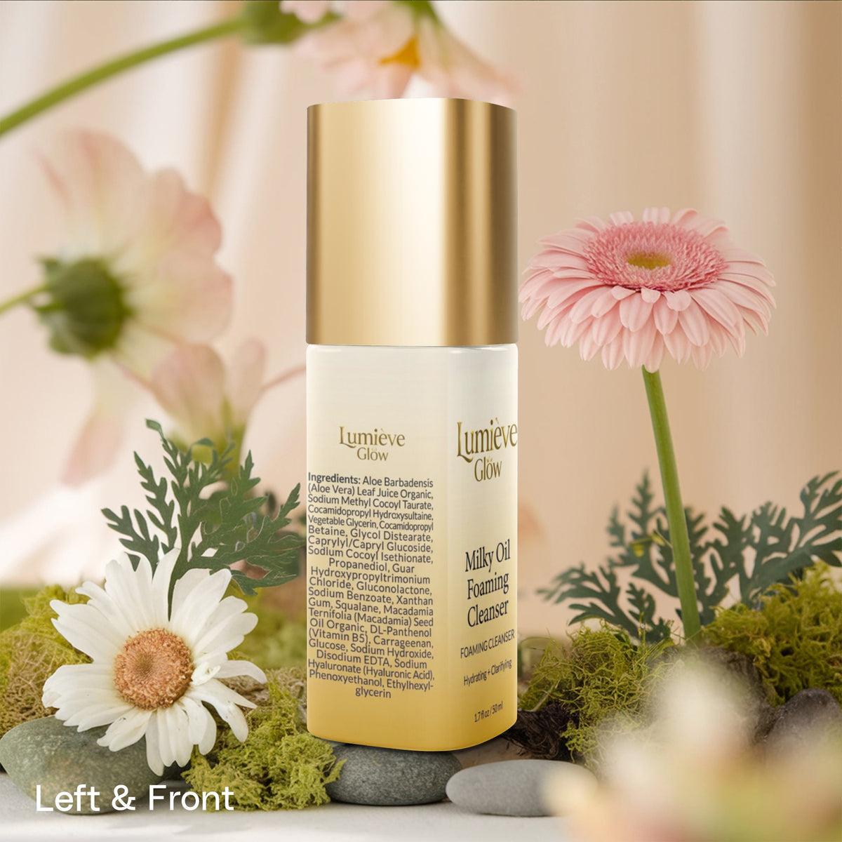 Milky Oil Foaming Cleanser Gold Cap