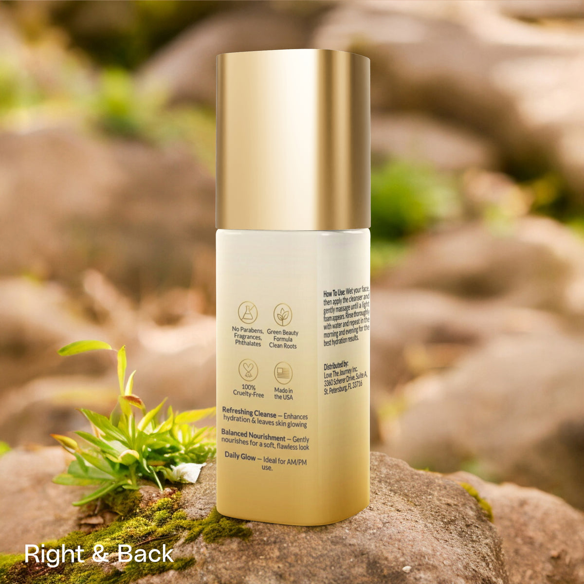 Milky Oil Foaming Cleanser Gold Cap