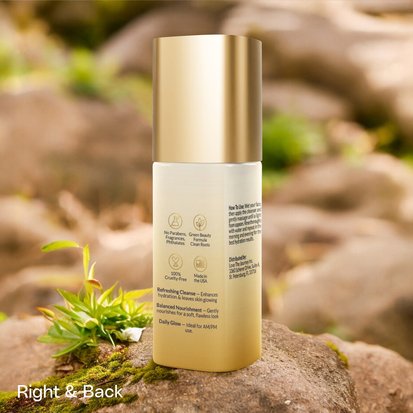 Milky Oil Foaming Cleanser Gold Cap