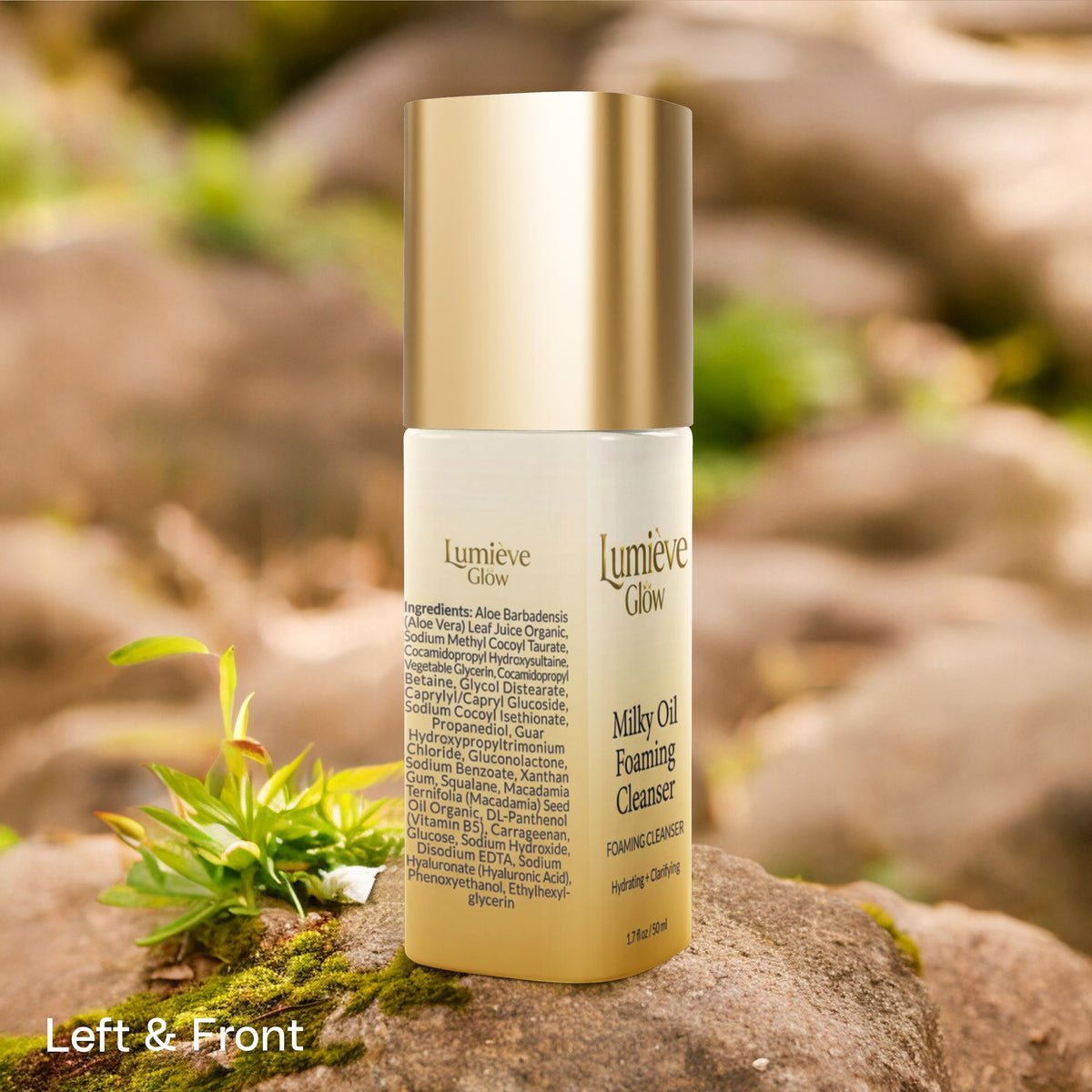 Milky Oil Foaming Cleanser Gold Cap