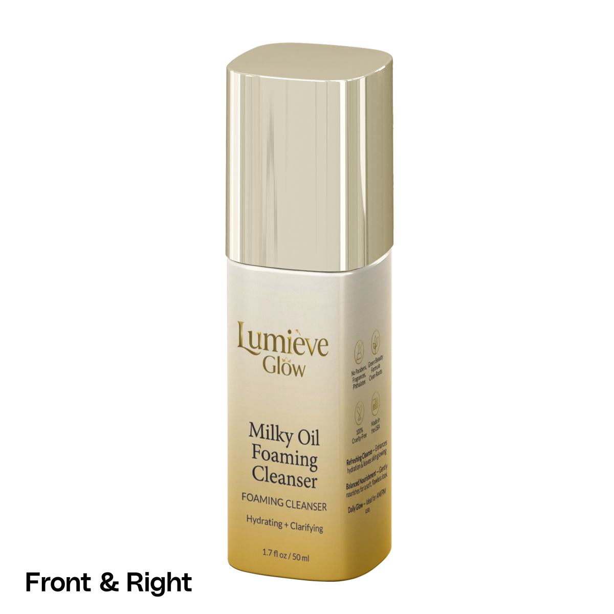 Milky Oil Foaming Cleanser Gold Cap