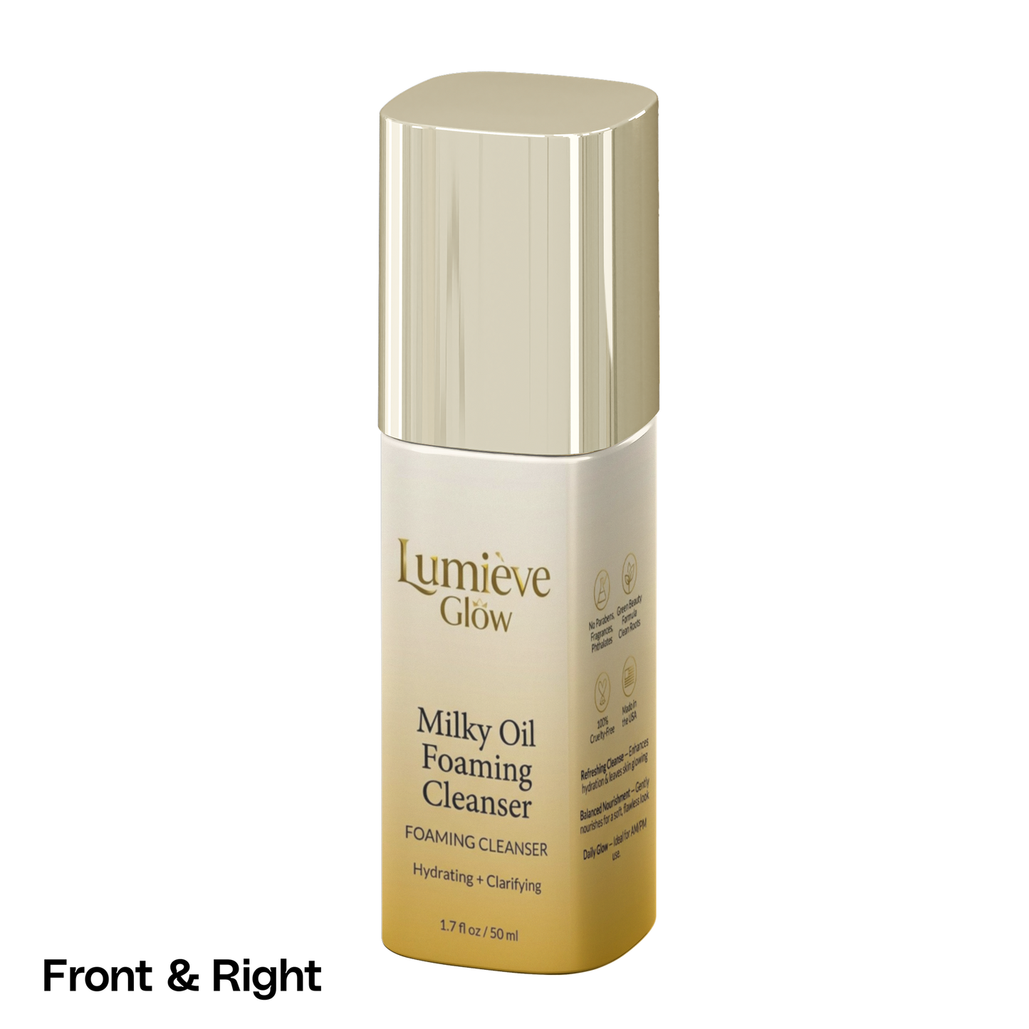Milky Oil Foaming Cleanser Gold Cap
