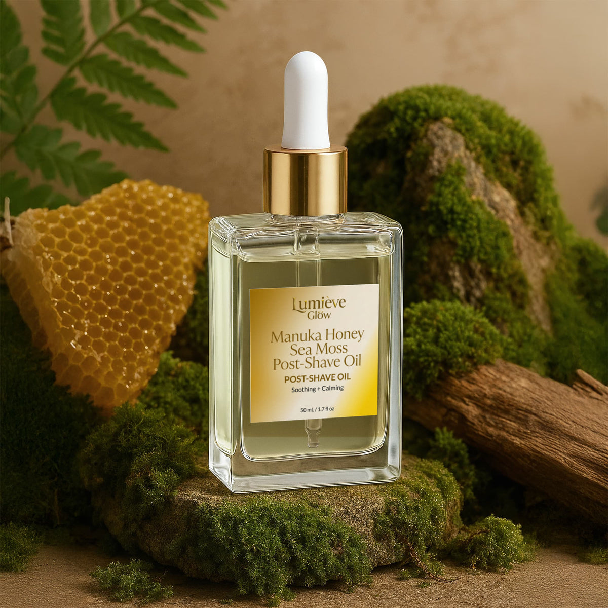 Manuka Honey Sea Moss Post-Shave Oil